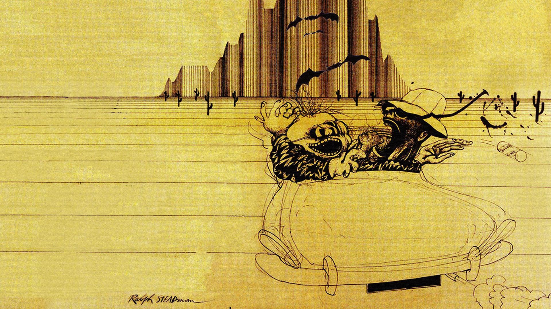 Wallpaper ralph steadman, hunter
