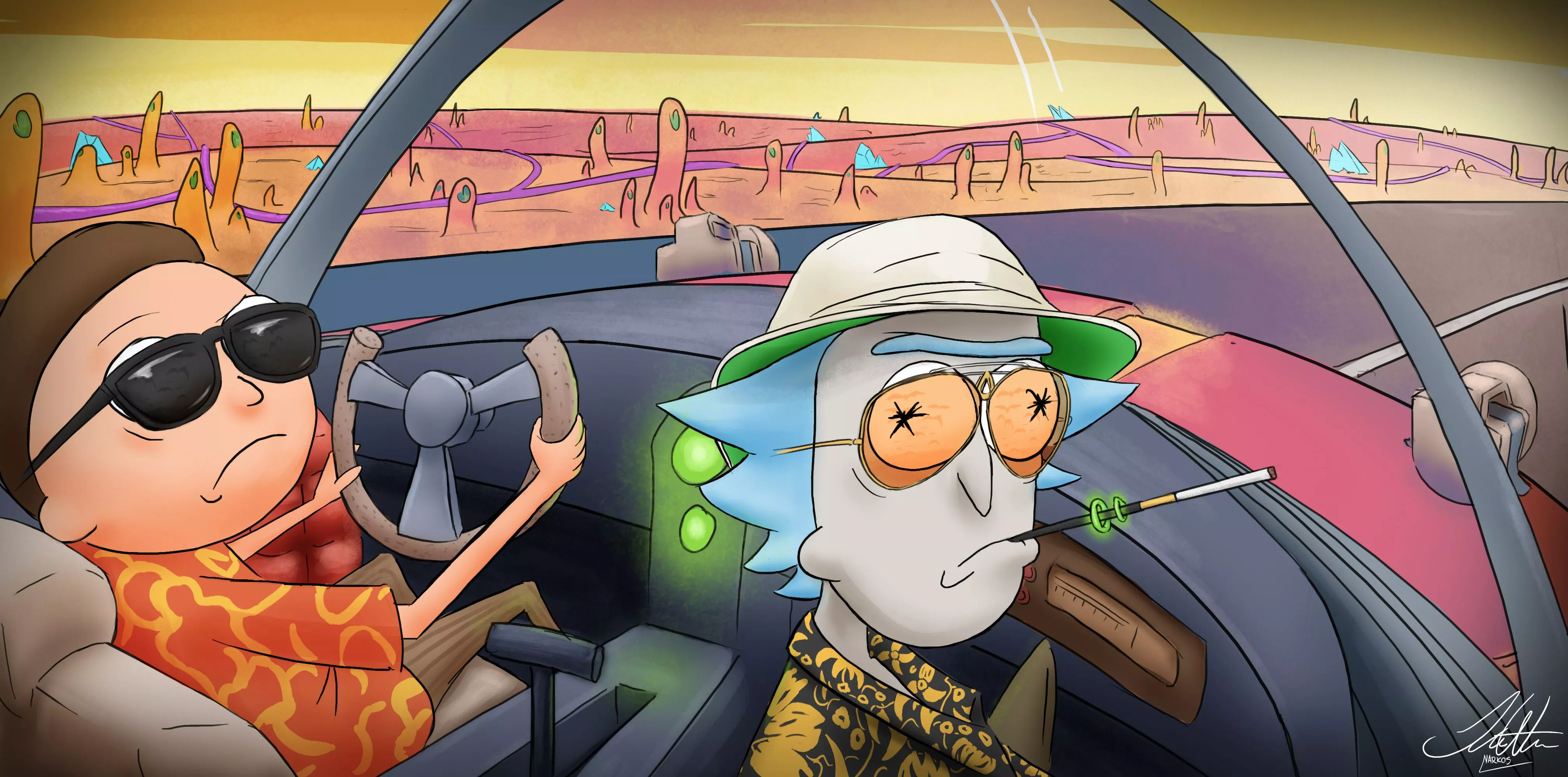 Las Vegas Morty Smith Rick Sanchez TV