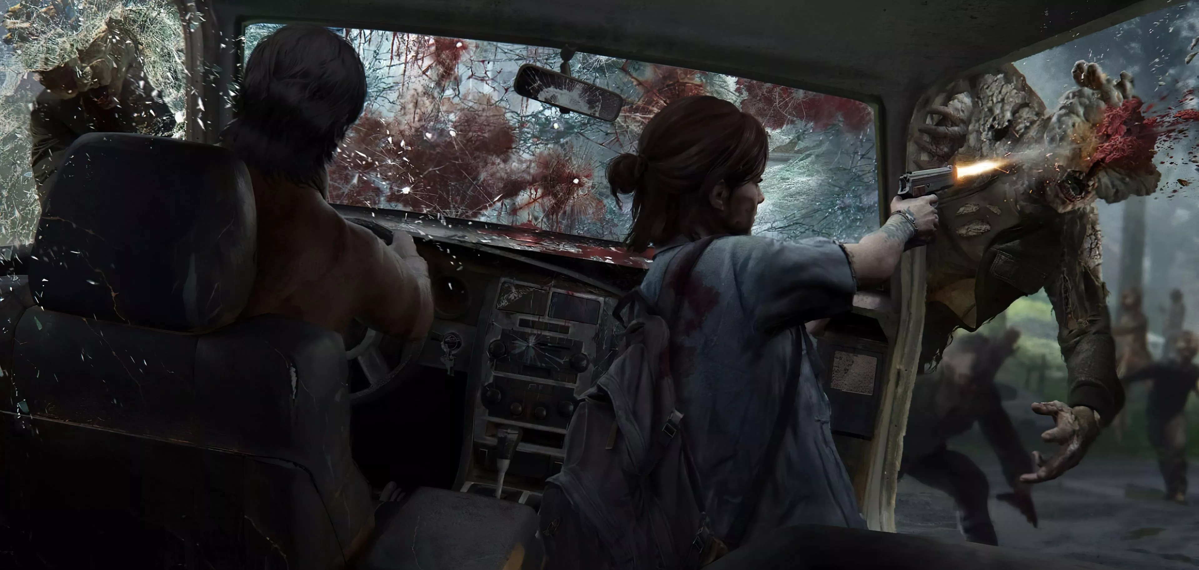 Wallpaper infected, ellie, ellie kind