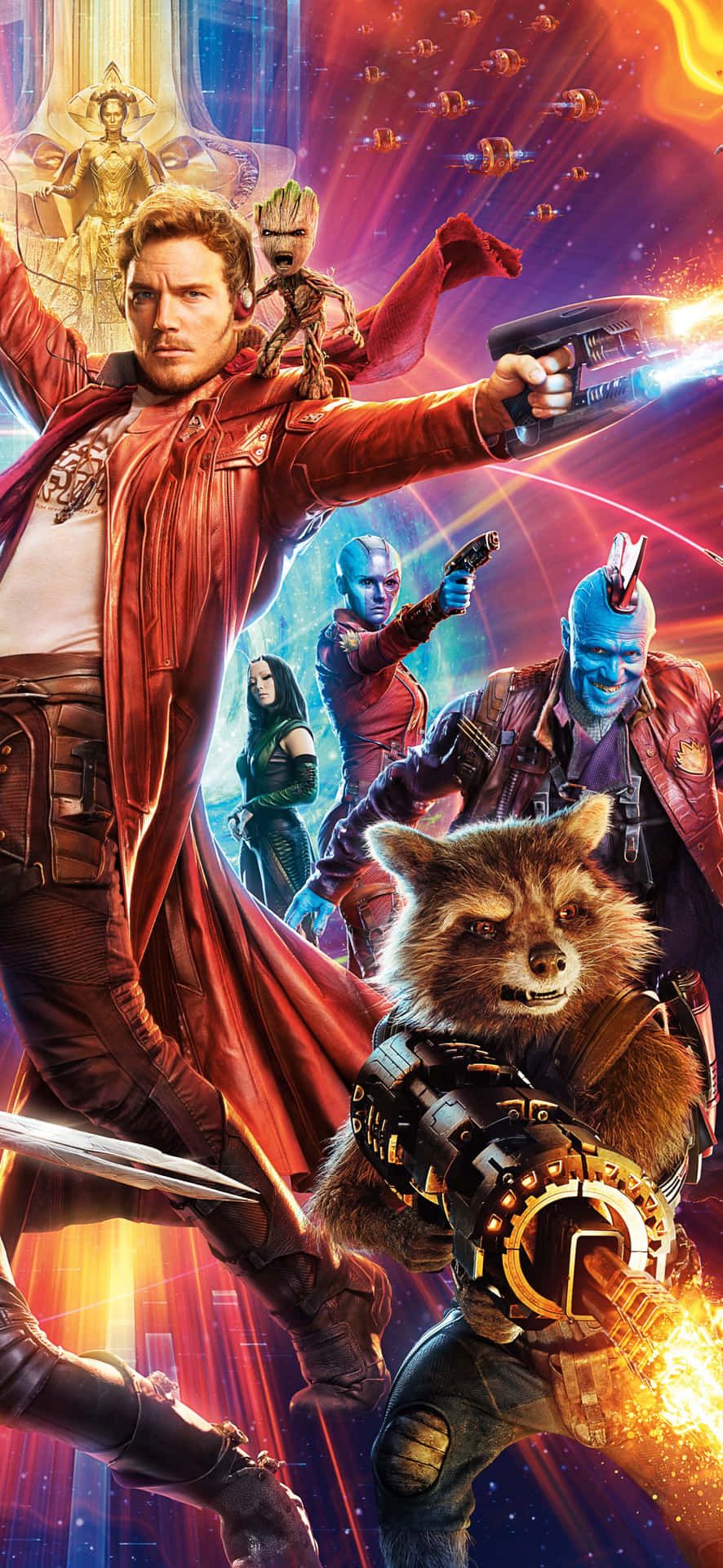 Galaxy 2 Cast Reuniting Wallpaper