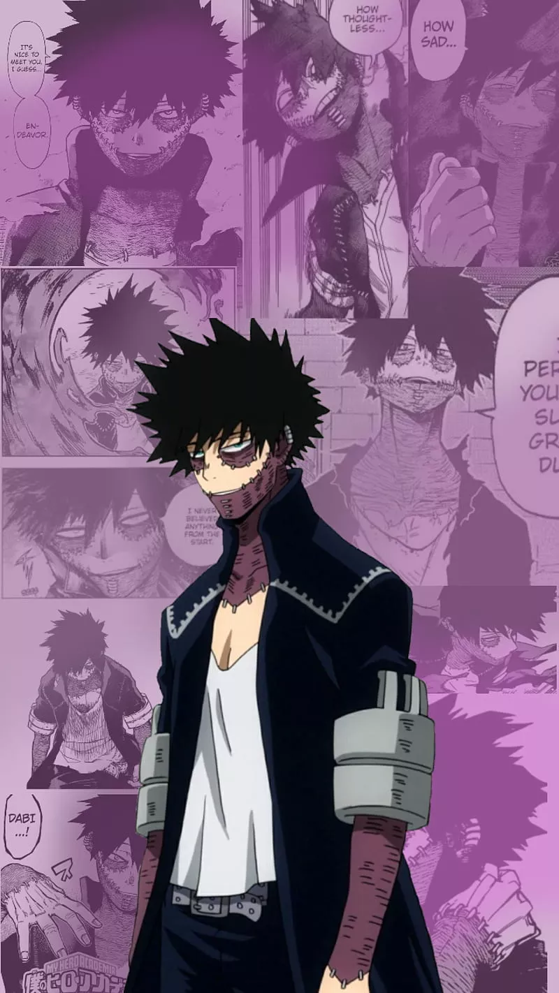 Dabi, league of villains, my hero