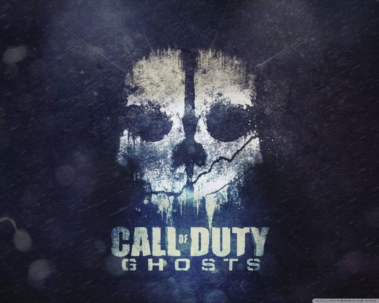 COD Ghosts Skull Ultra HD Wallpaper