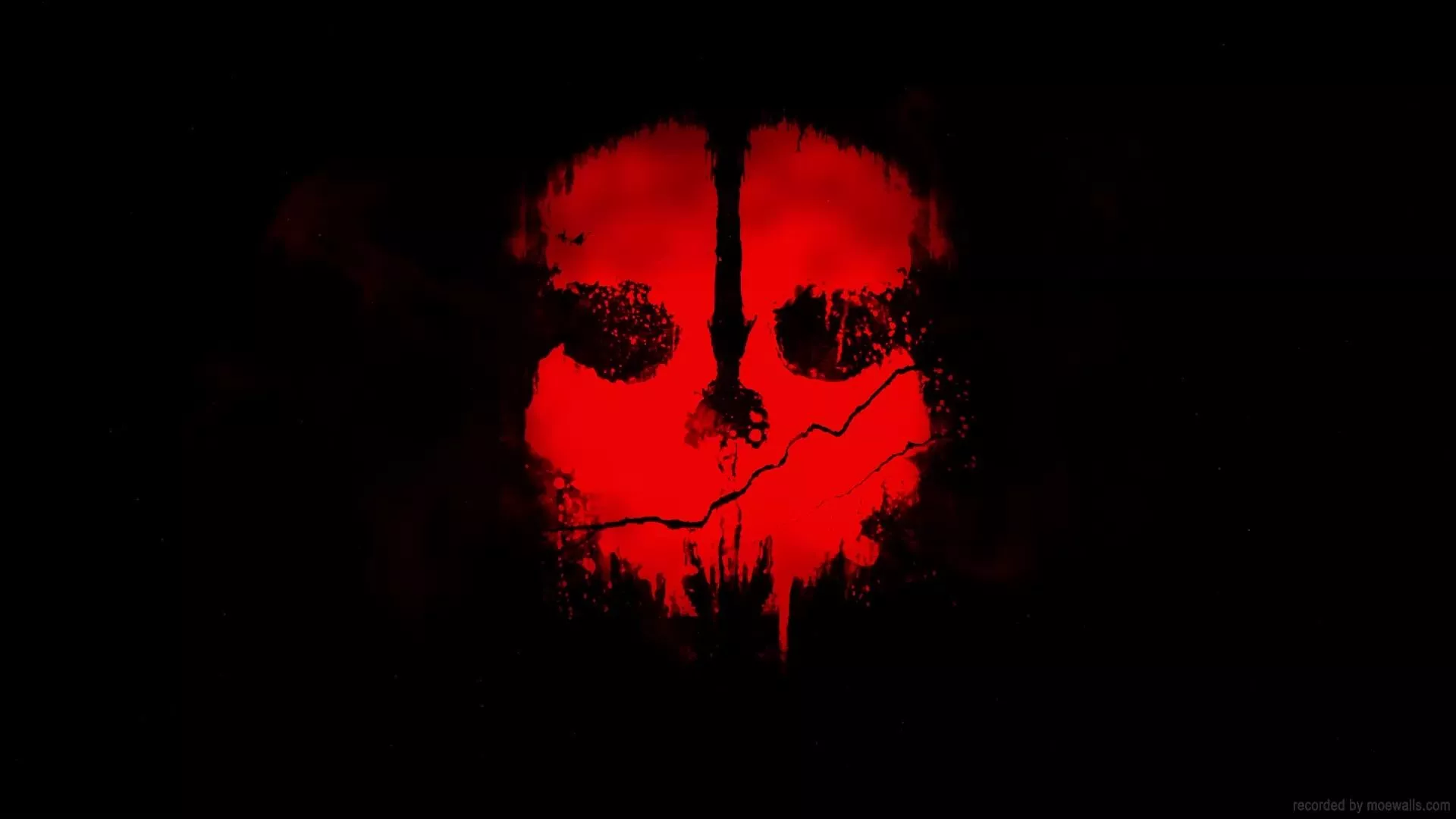 Duty: Ghosts Logo Live Wallpaper
