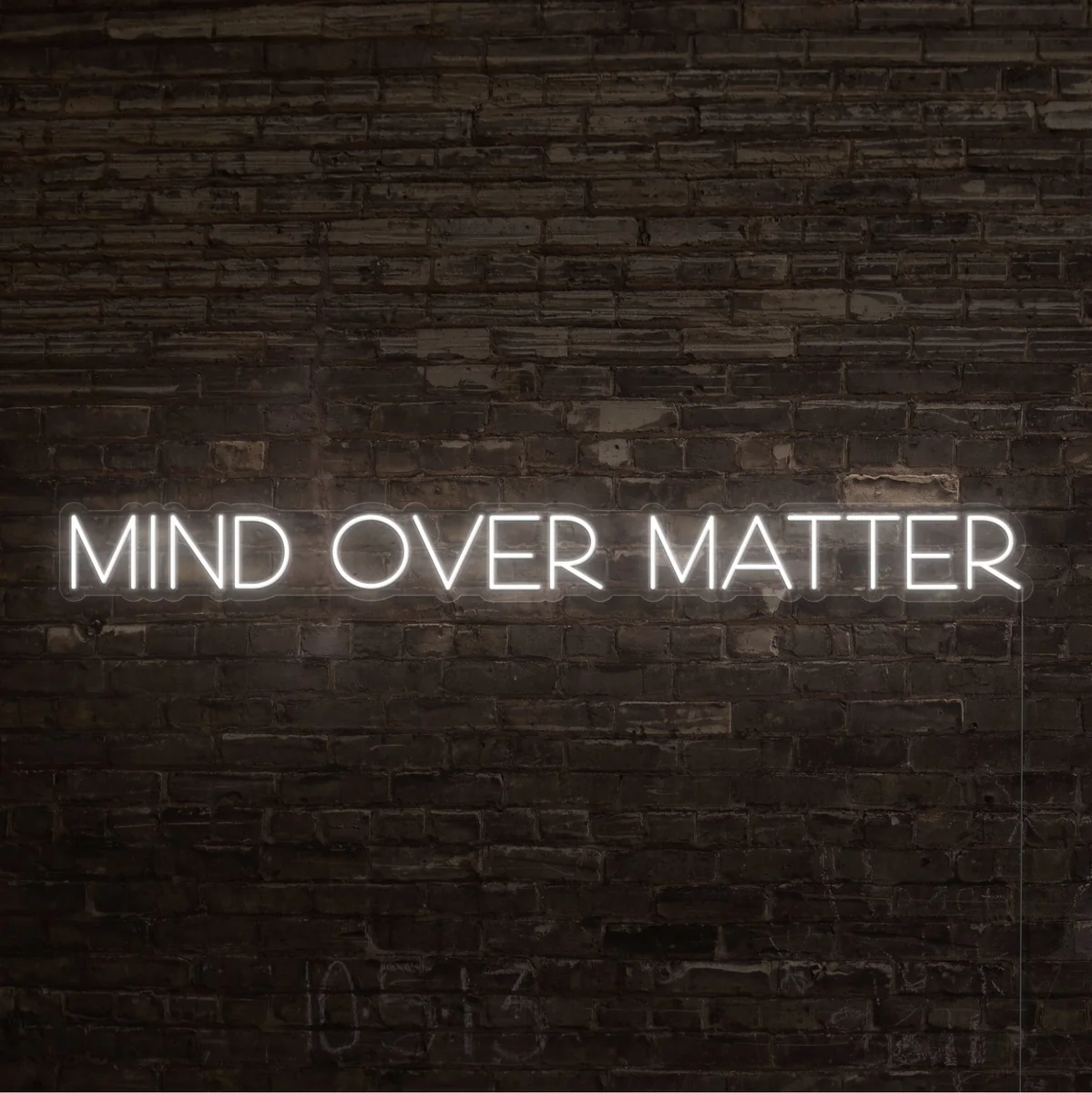 Mind Over Matter Neon Sign