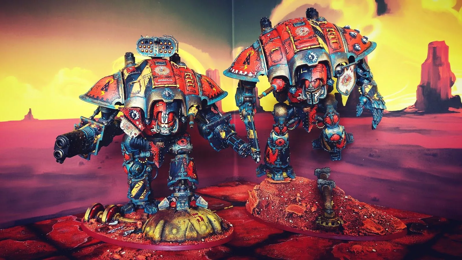 Imperial Knights Corvus Twins