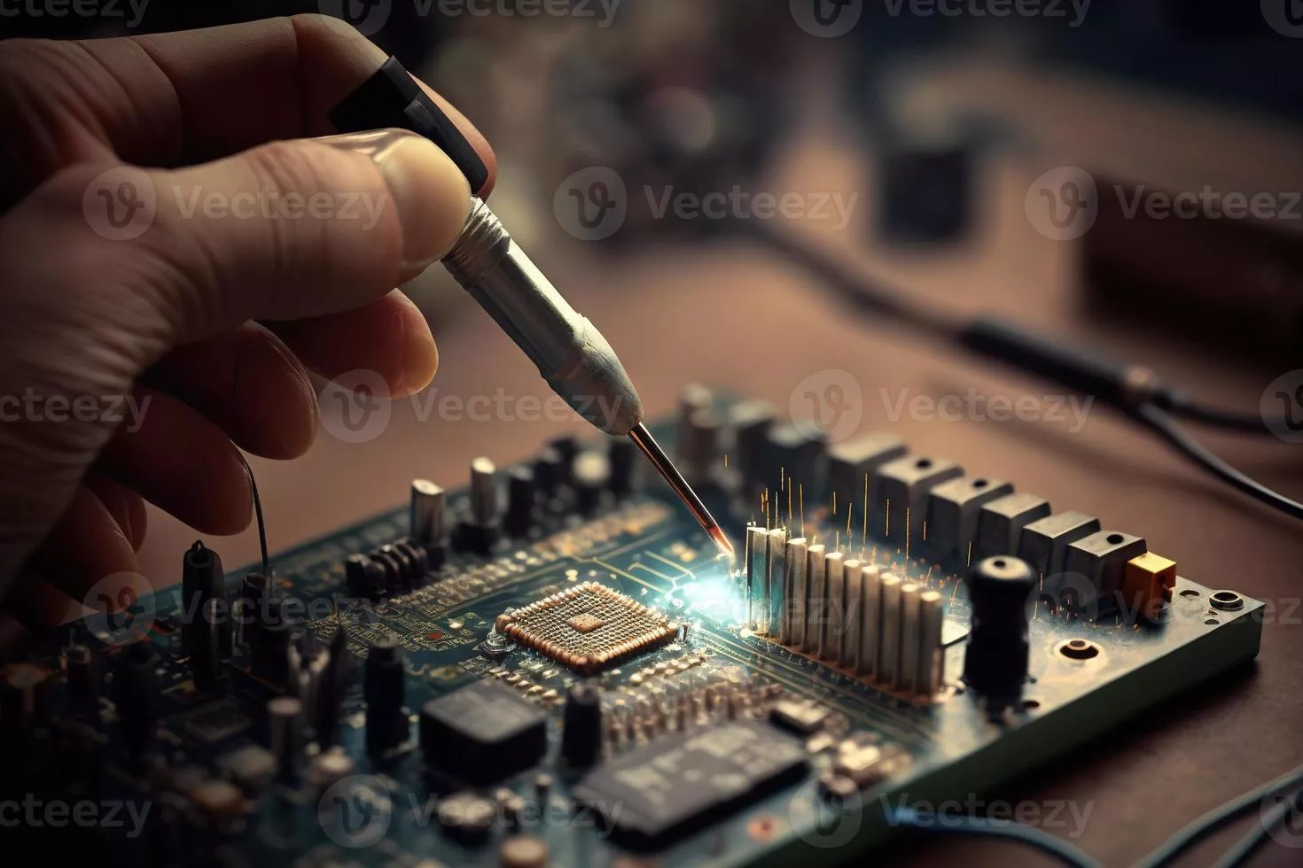 soldering image with iron kit 22249615