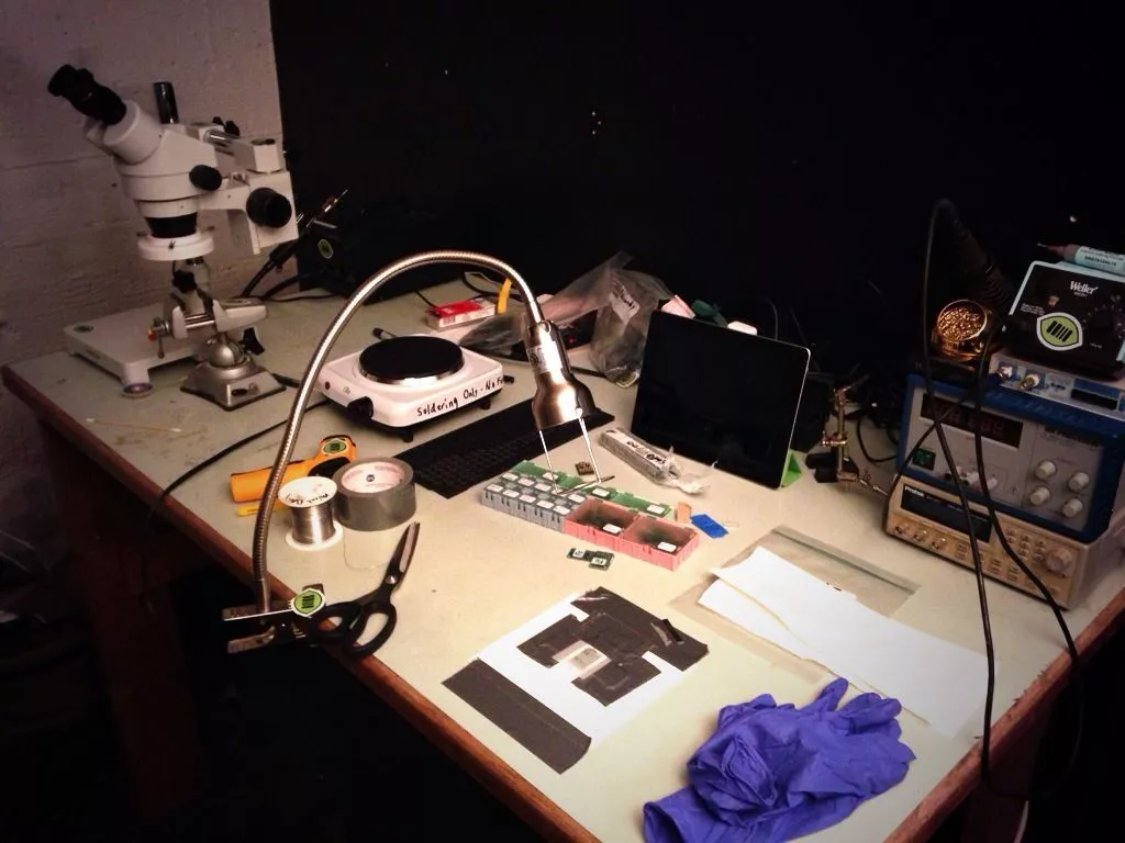 soldering of electronic