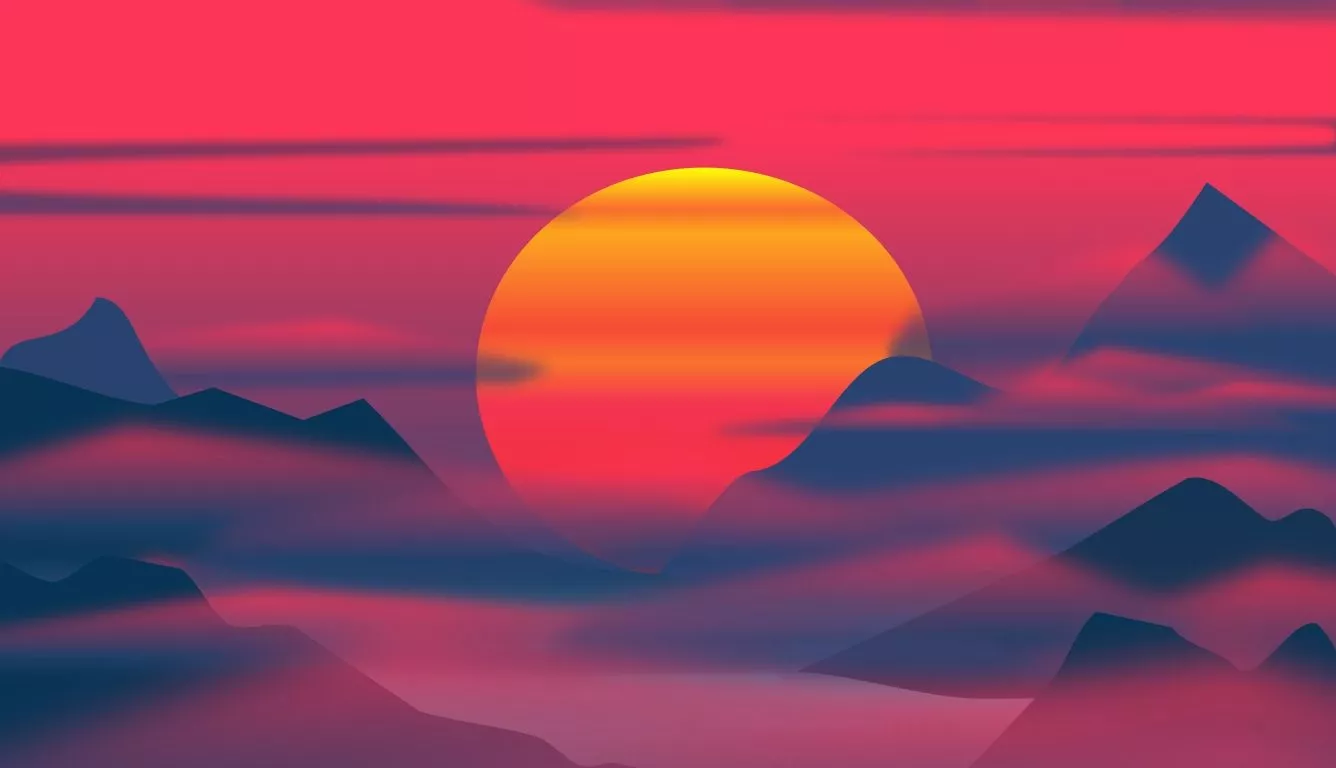 Artistic Sunrise 8K HD