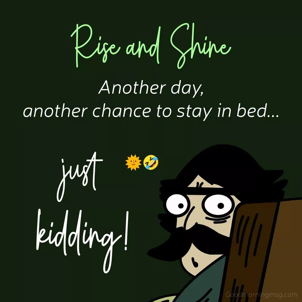 Good Morning Funny Memes Image