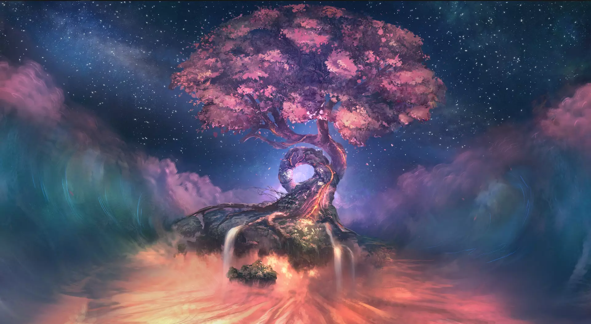 Live wallpaper Yggdrasil Tree Of Life