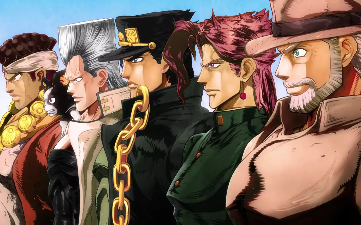 Download wallpaper 1440x900 anime boys