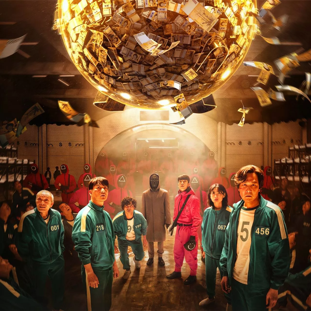 Squid Game Wallpaper 4K, TV series