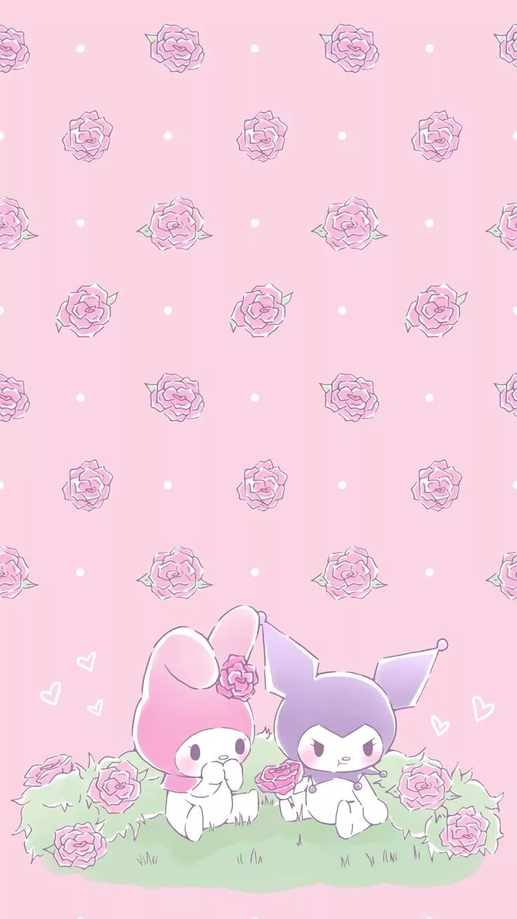 My Melody x Kuromi Wallpaper ♡