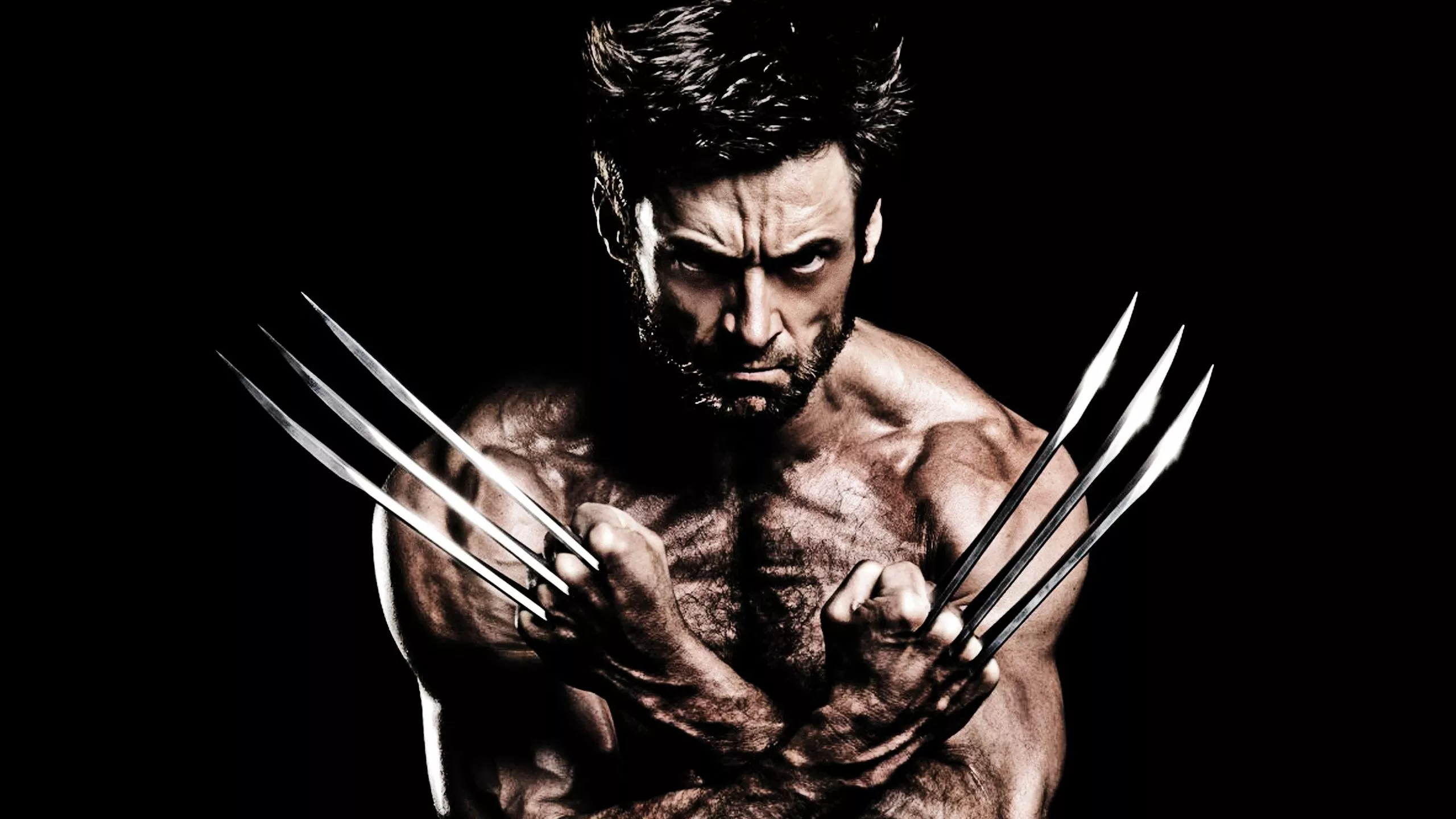 Hugh Jackman Men Claw Wolverine 2560x1440
