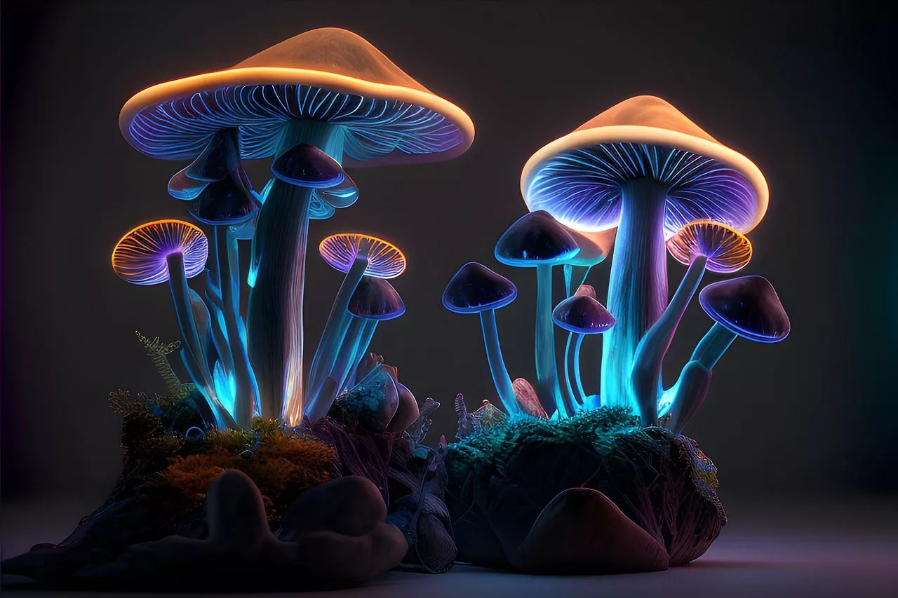 30,Free Mushroom 3D & 3D Image
