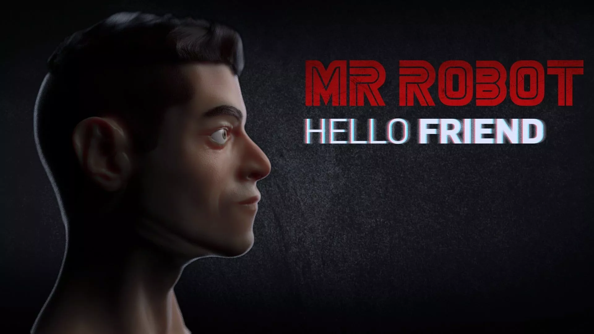 Mr. Robot advertisement, 3D, Mr. Robot