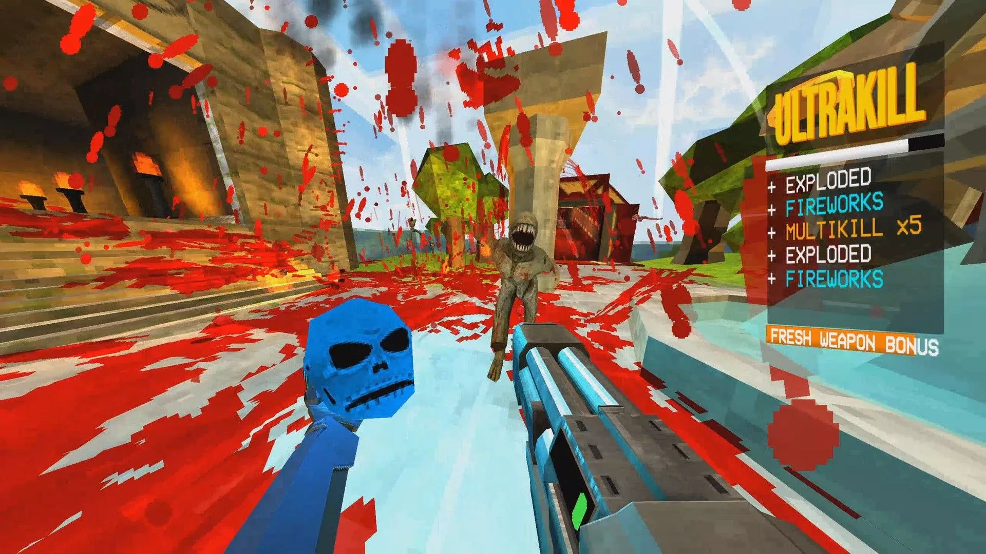 Intense retro shooter Ultrakill is even