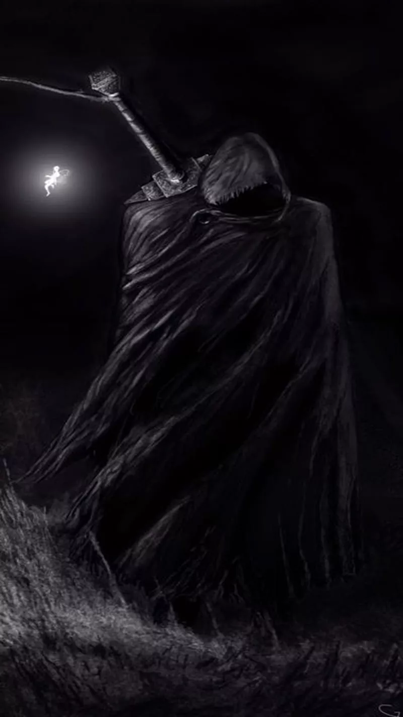 Guts, anime, dark, HD phone wallpaper