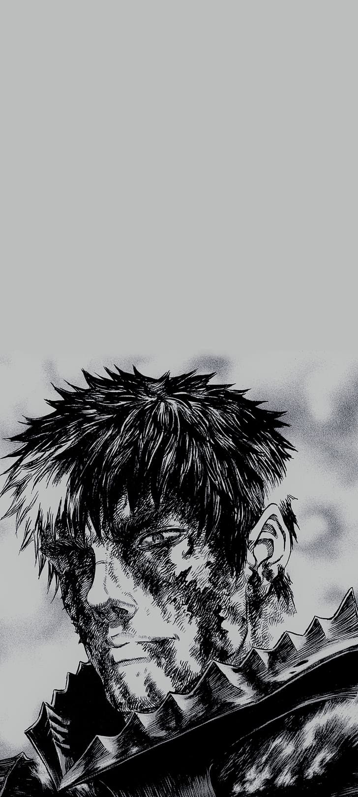 HD wallpaper: manga, Berserk, Guts