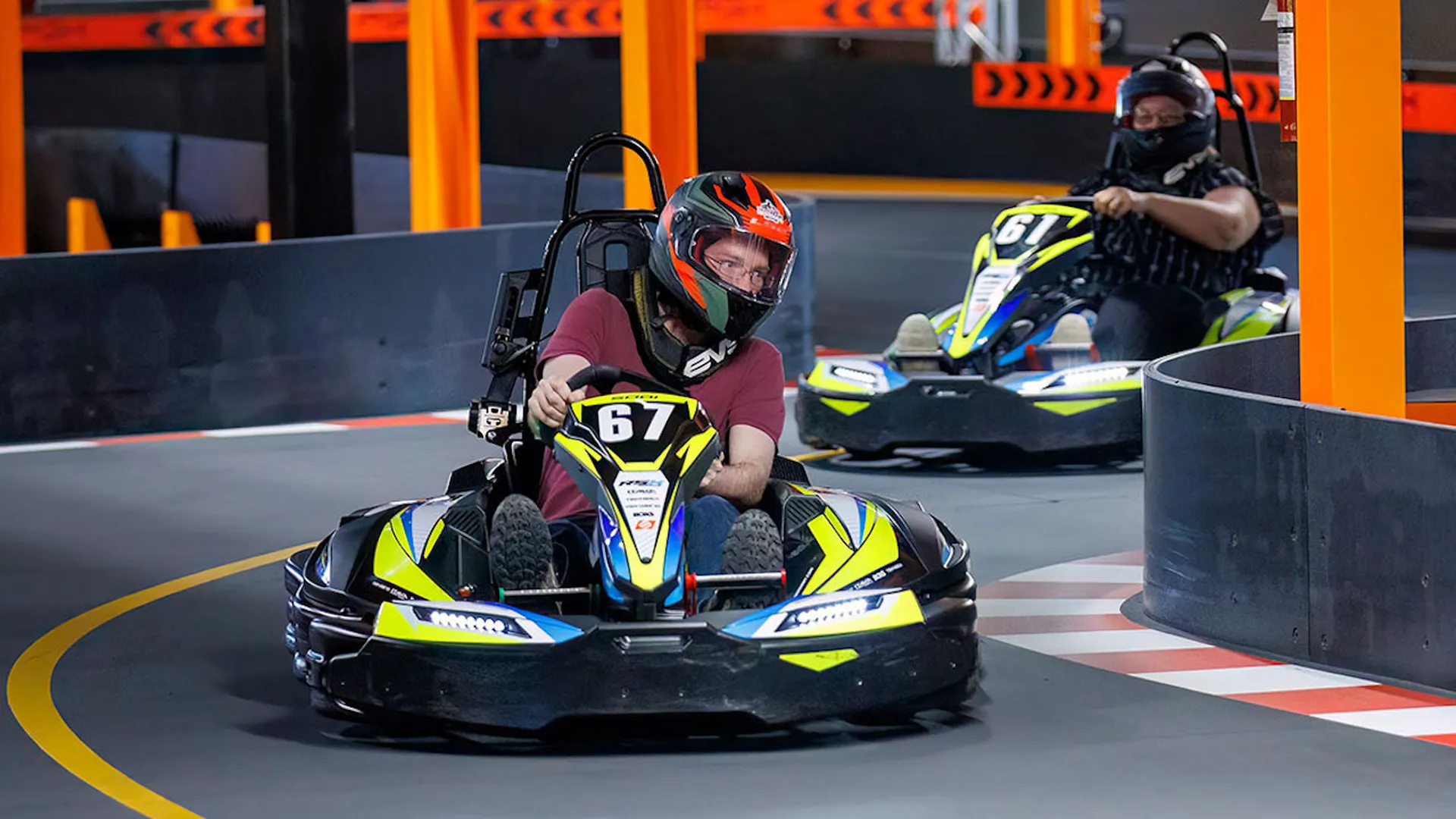 RushHour Indoor Go Kart Track Opens