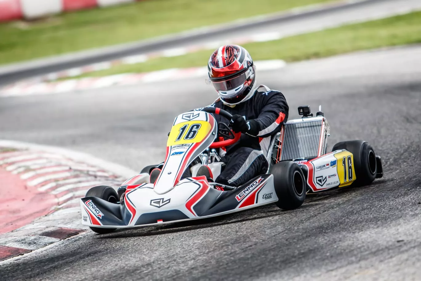 Charles Leclerc on a CL Charles Leclerc