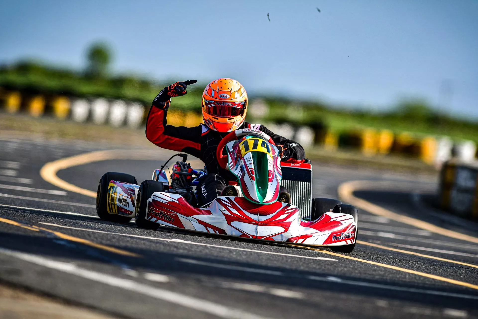 KARTING: Luke races to championship