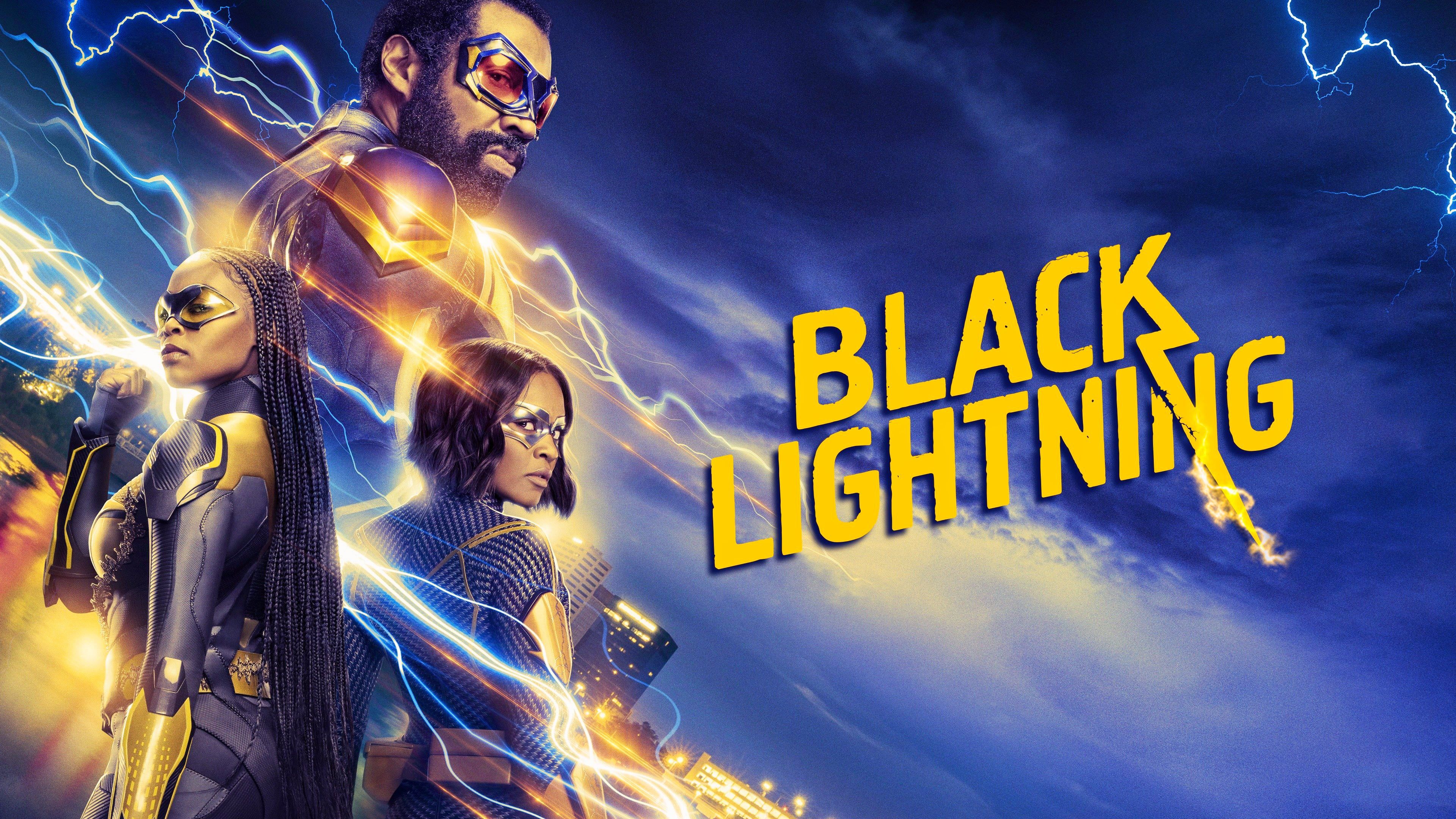 Black Lightning 4k Ultra HD Wallpaper