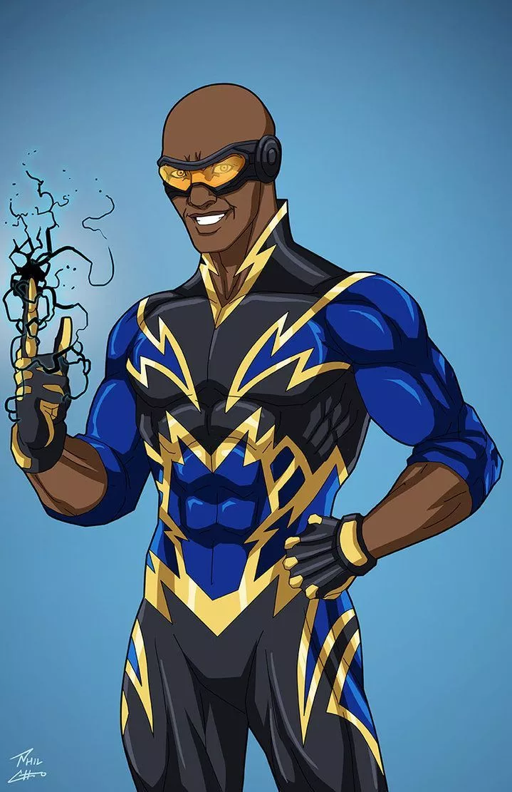 Black Lightning (Earth 27) Commission