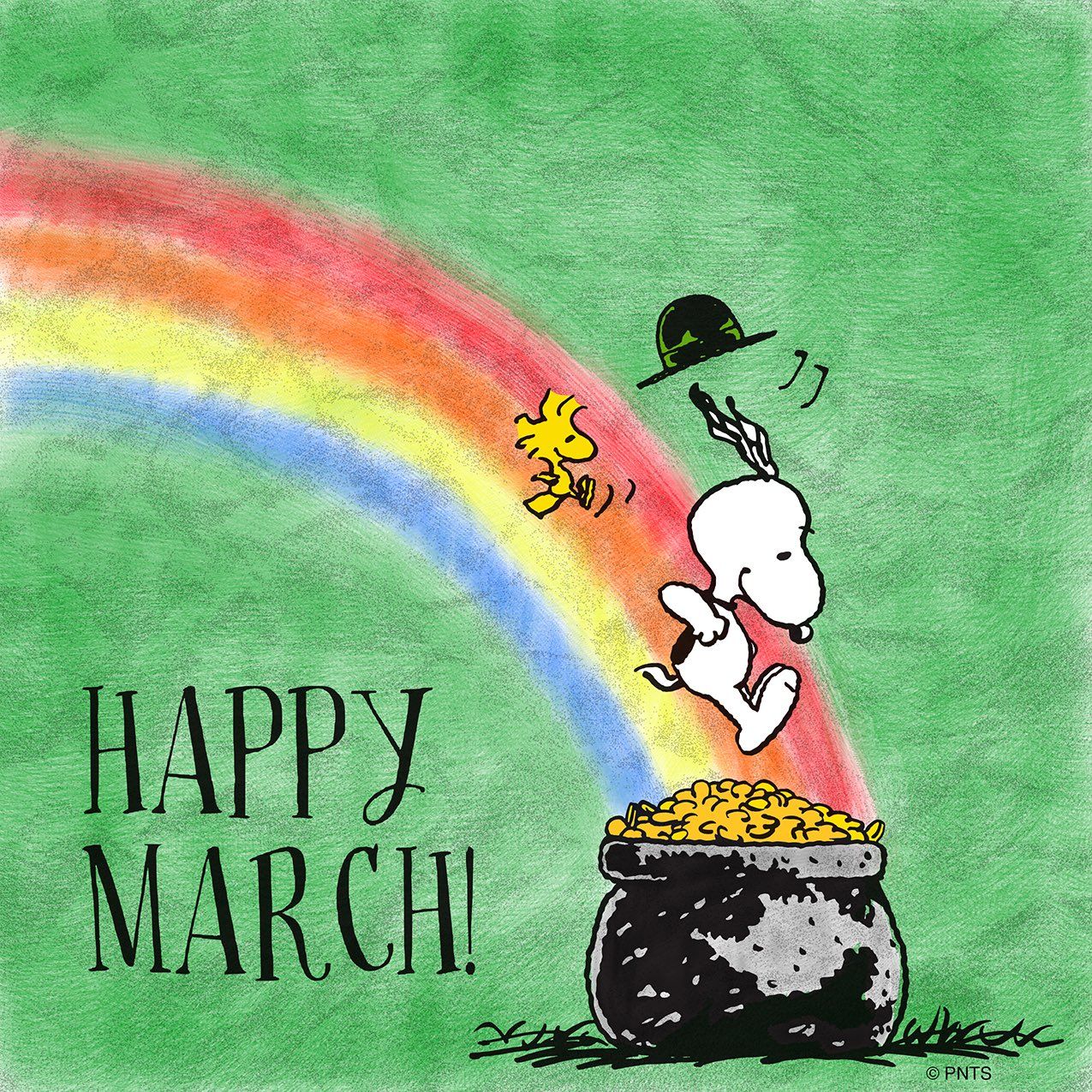 PEANUTS March! ☘