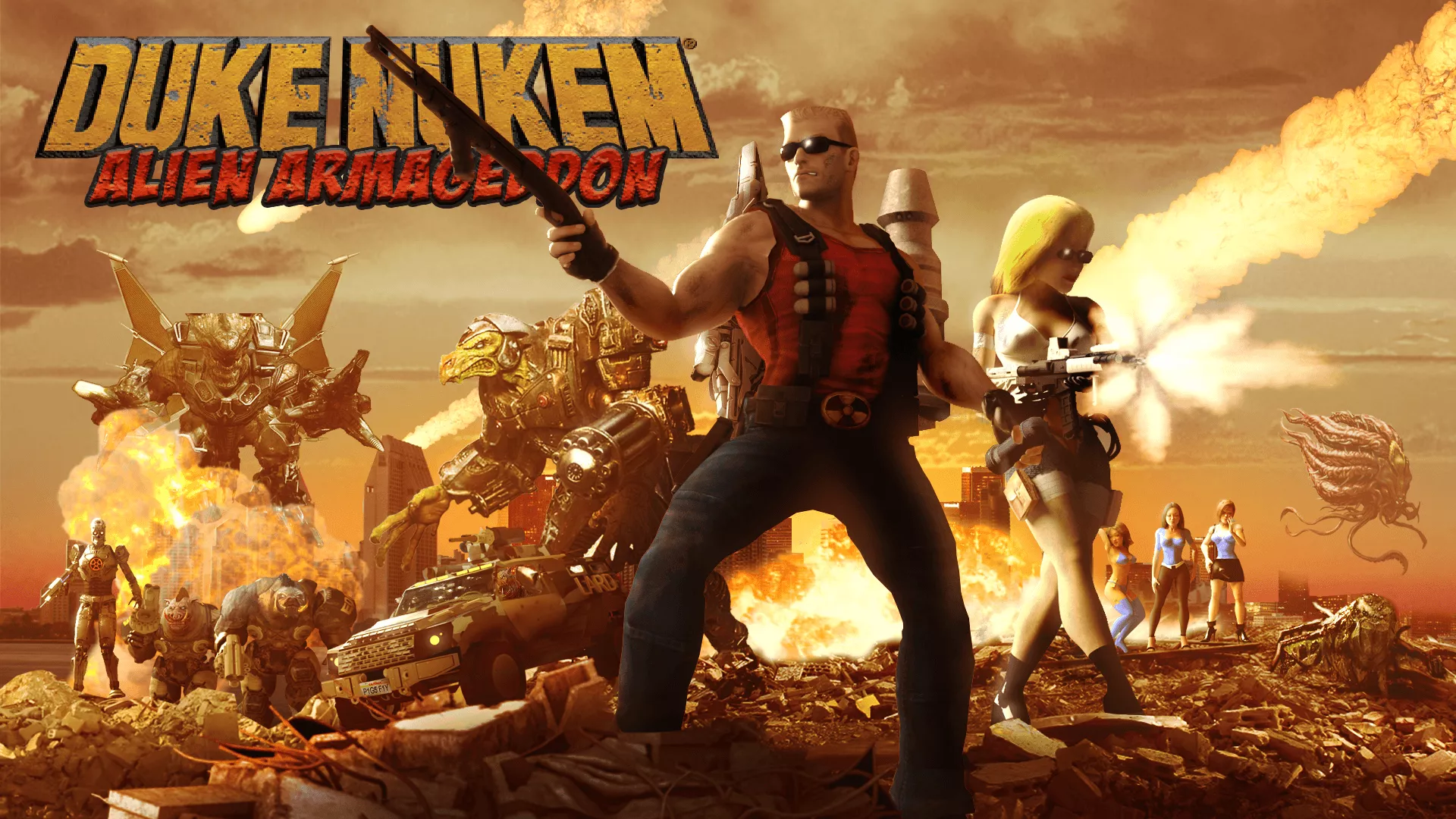 Alien Armageddon mod for Duke Nukem 3D