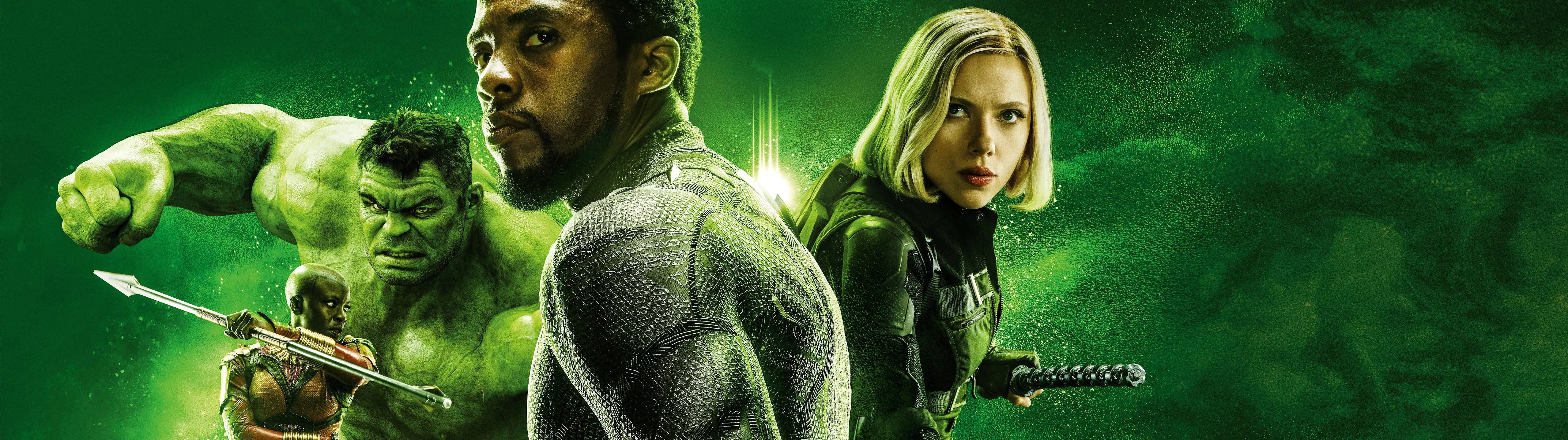 Marvel Heroes 5120 x 1440 Wallpaper