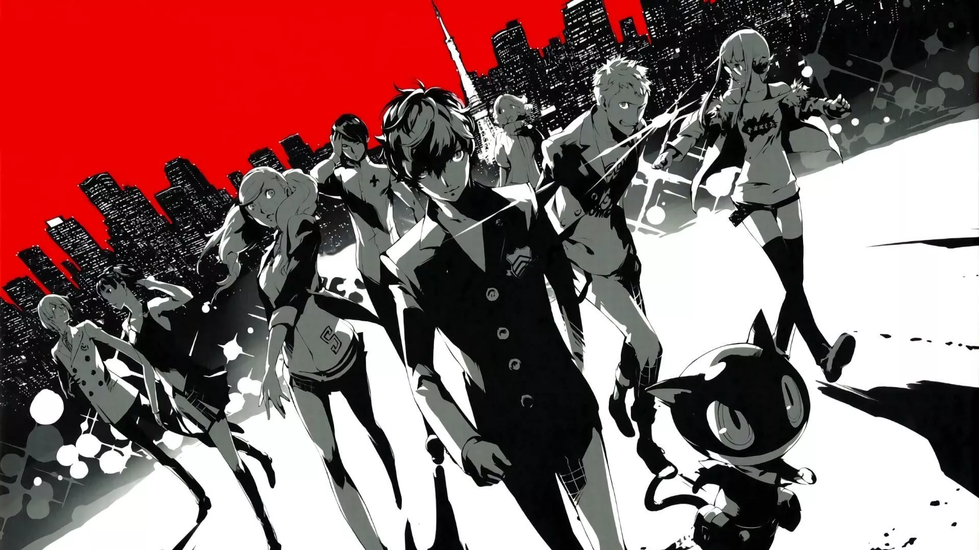 Persona 5 HD Wallpaper: Phantom Thieves