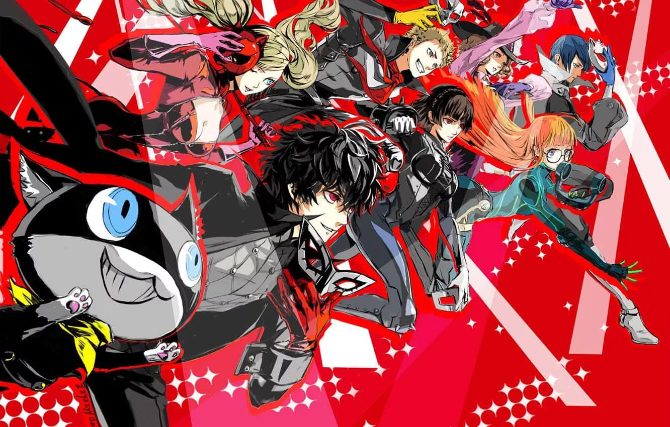 Persona 5 Background. Wallpaper