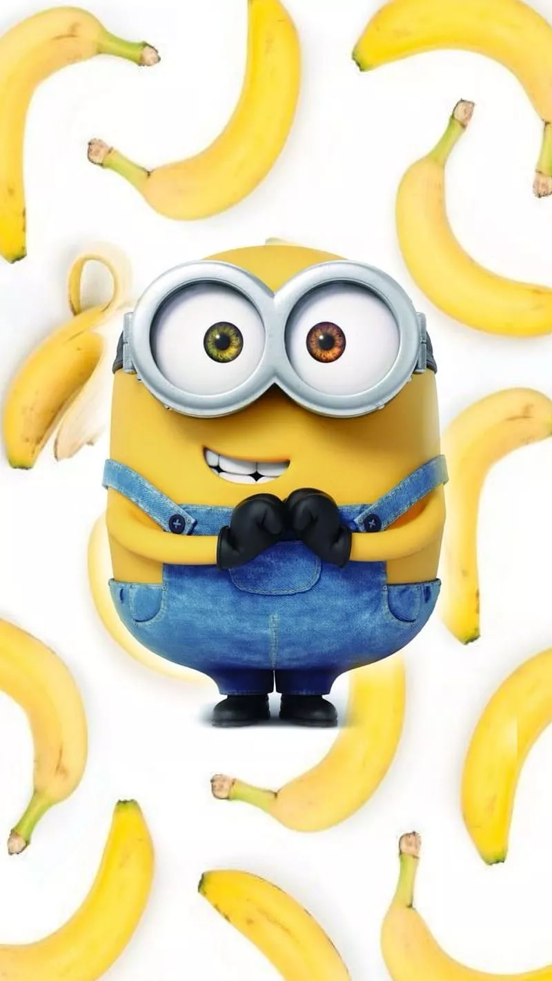 Banana Minion, bananas, minions, HD