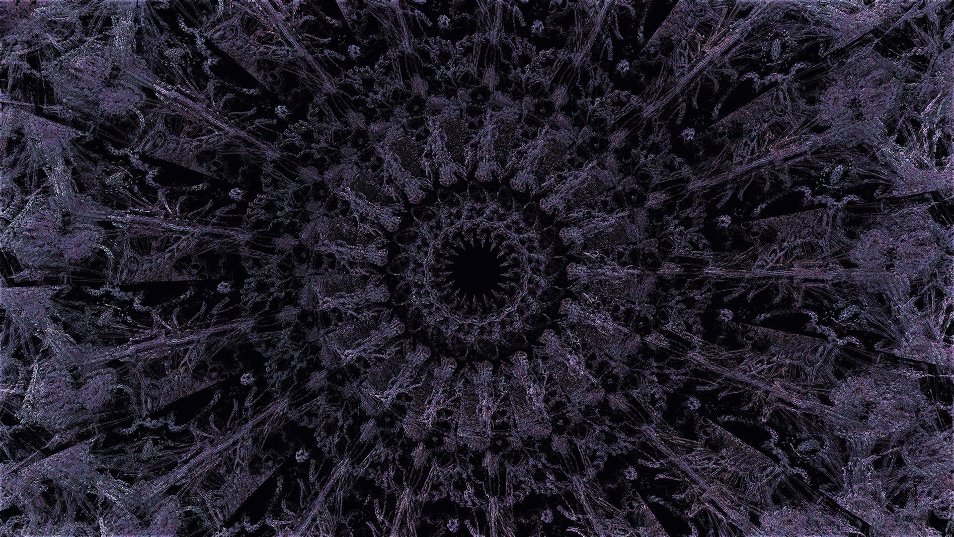 Black and gray floral digital wallpaper