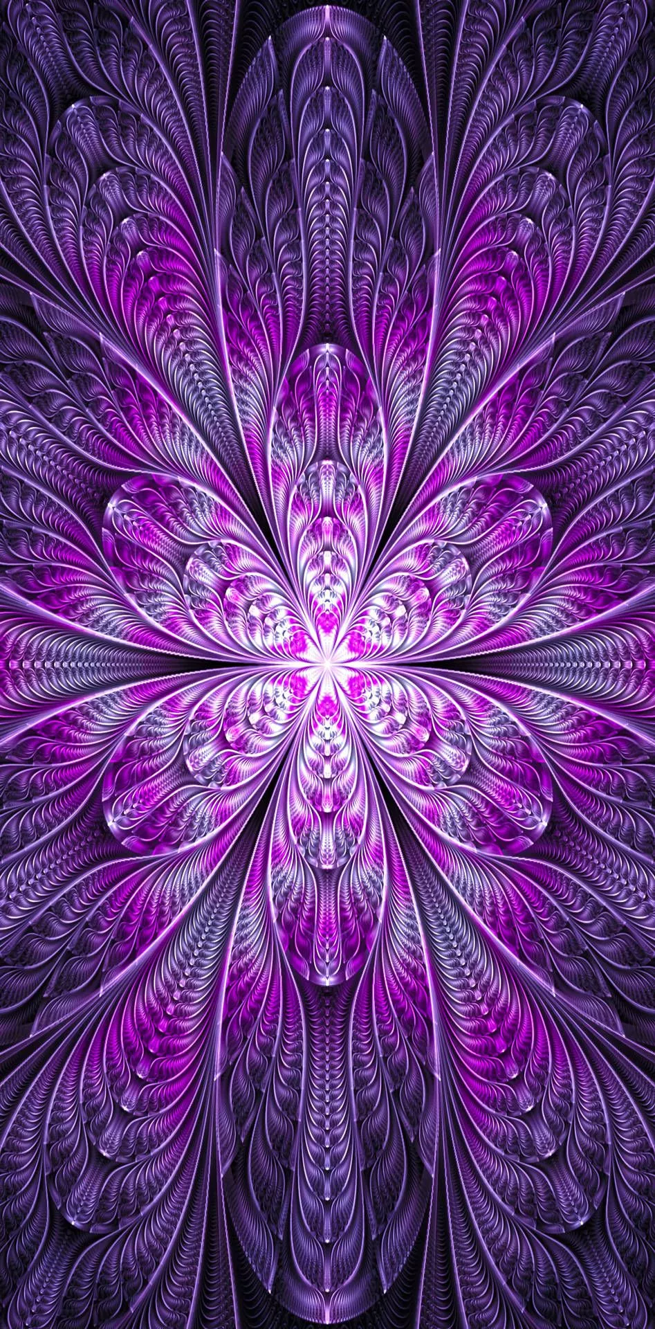 Download Dark Purple Fractal Full HD