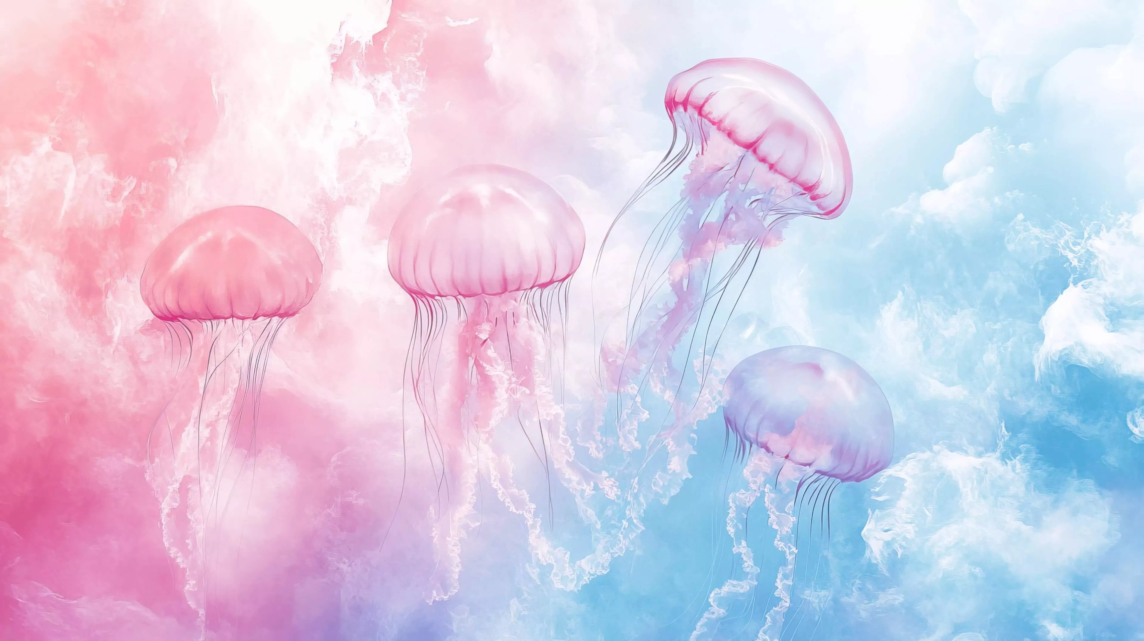 Jellyfish Wallpaper, Free, 4k