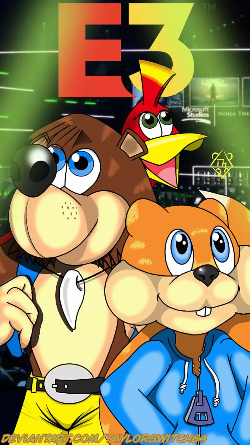Banjo Conker E3, Banjo Kazooie, Conkers
