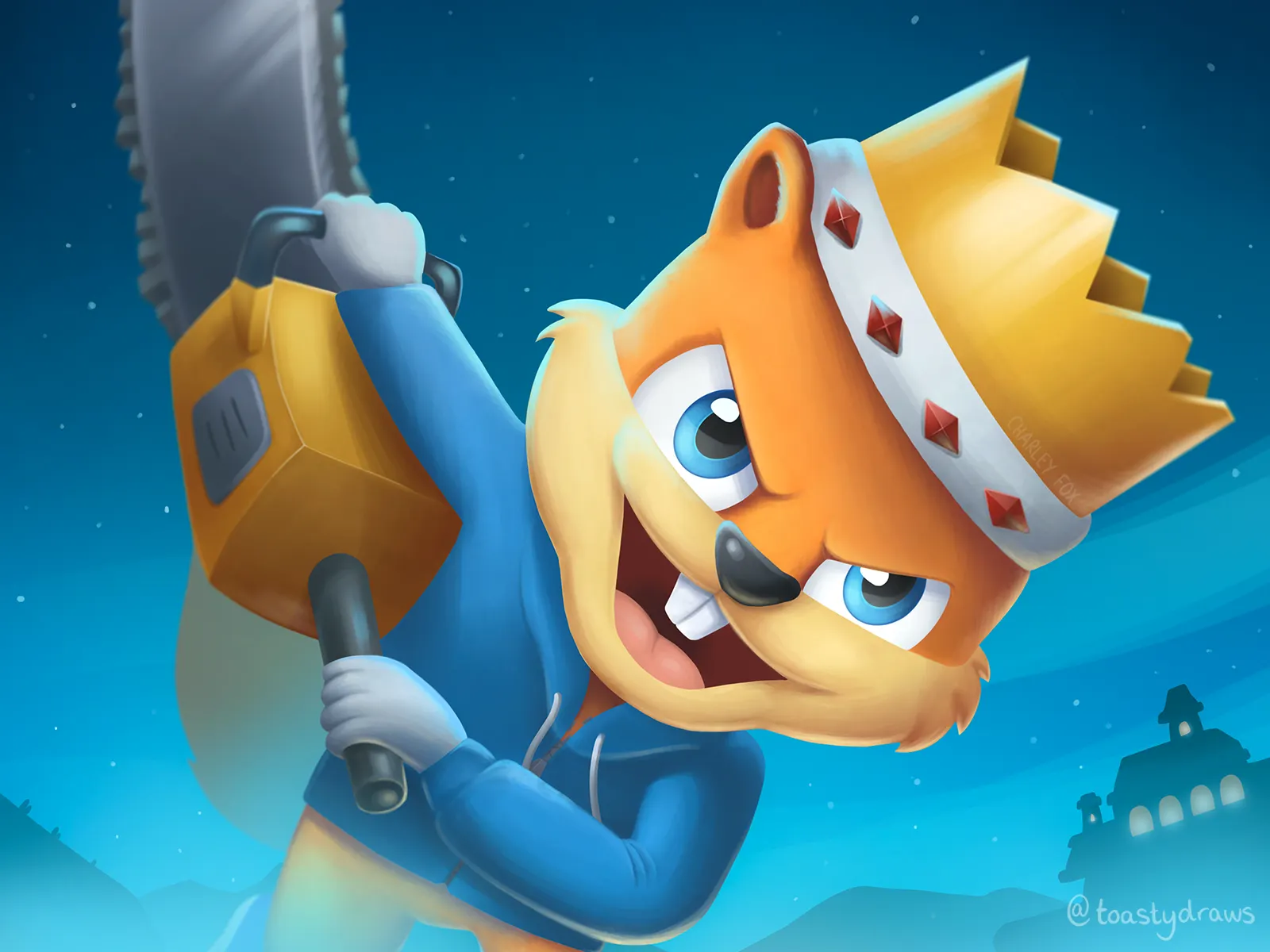 Conker's Bad Fur Day (Artober 2020)