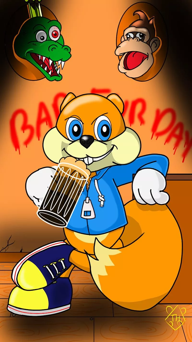 HD bad fur day wallpaper