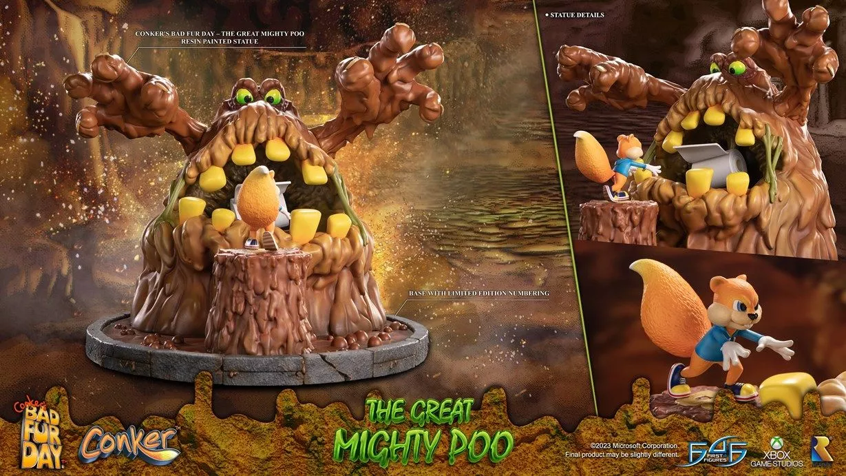 Conker's Bad Fur Day Great Mighty Poo
