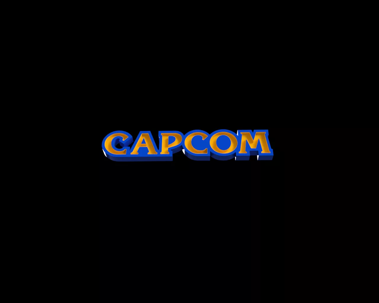 Capcom logo lamp