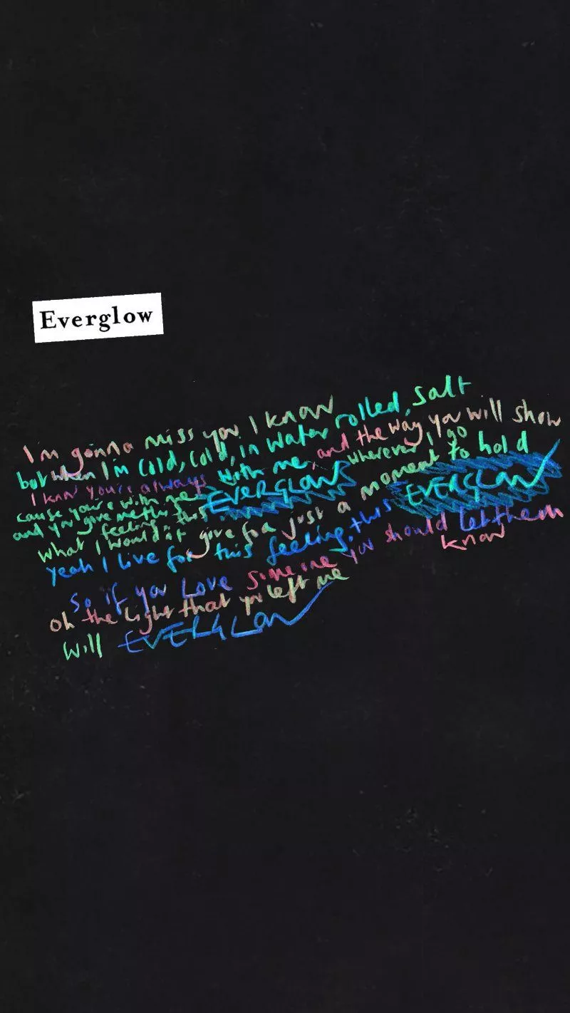 Coldplay Edits LYRICS