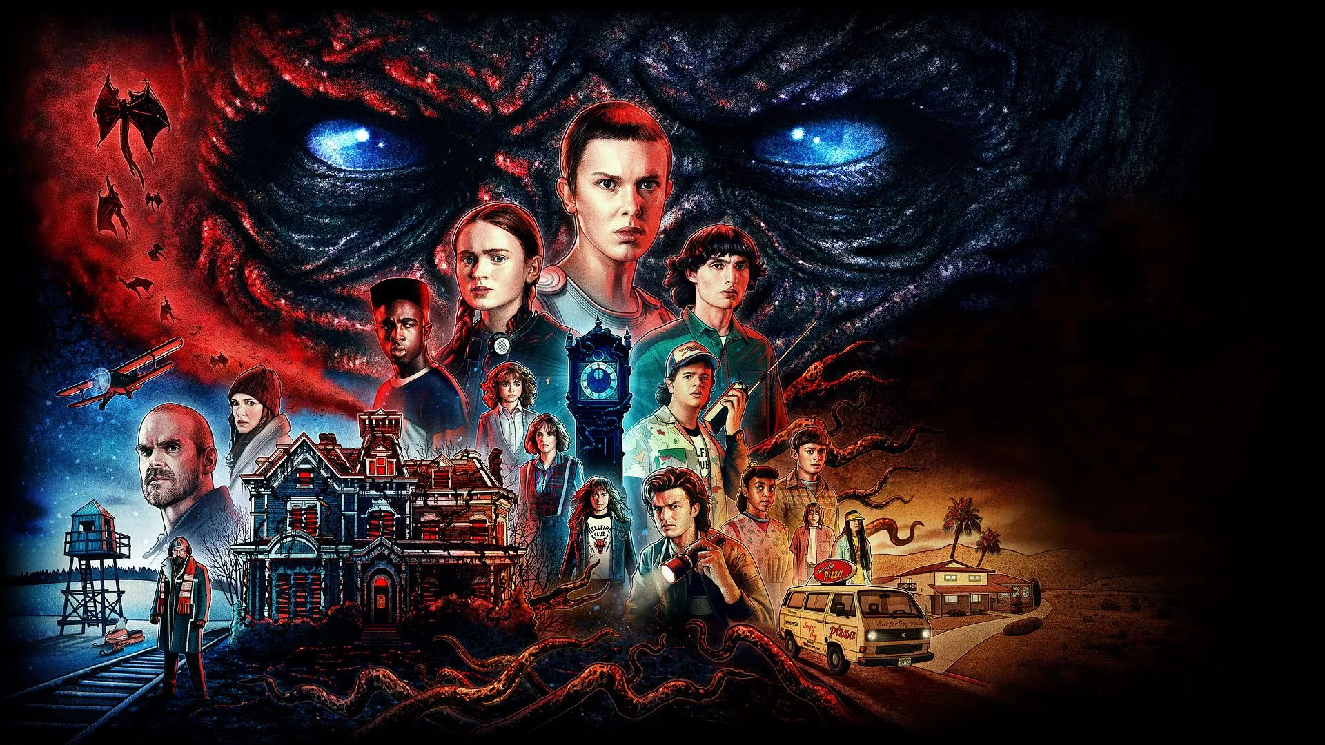 Stranger Things HD Wallpaper and 4K Background