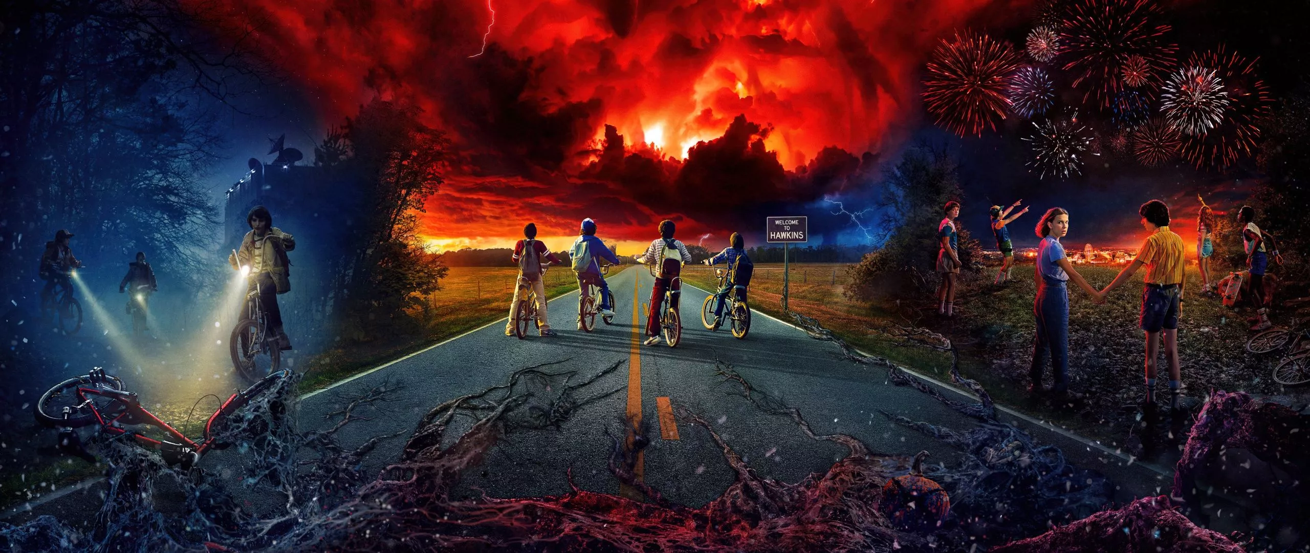 Stranger Things Wallpaper 4K, Poster, Netflix series, Key Art