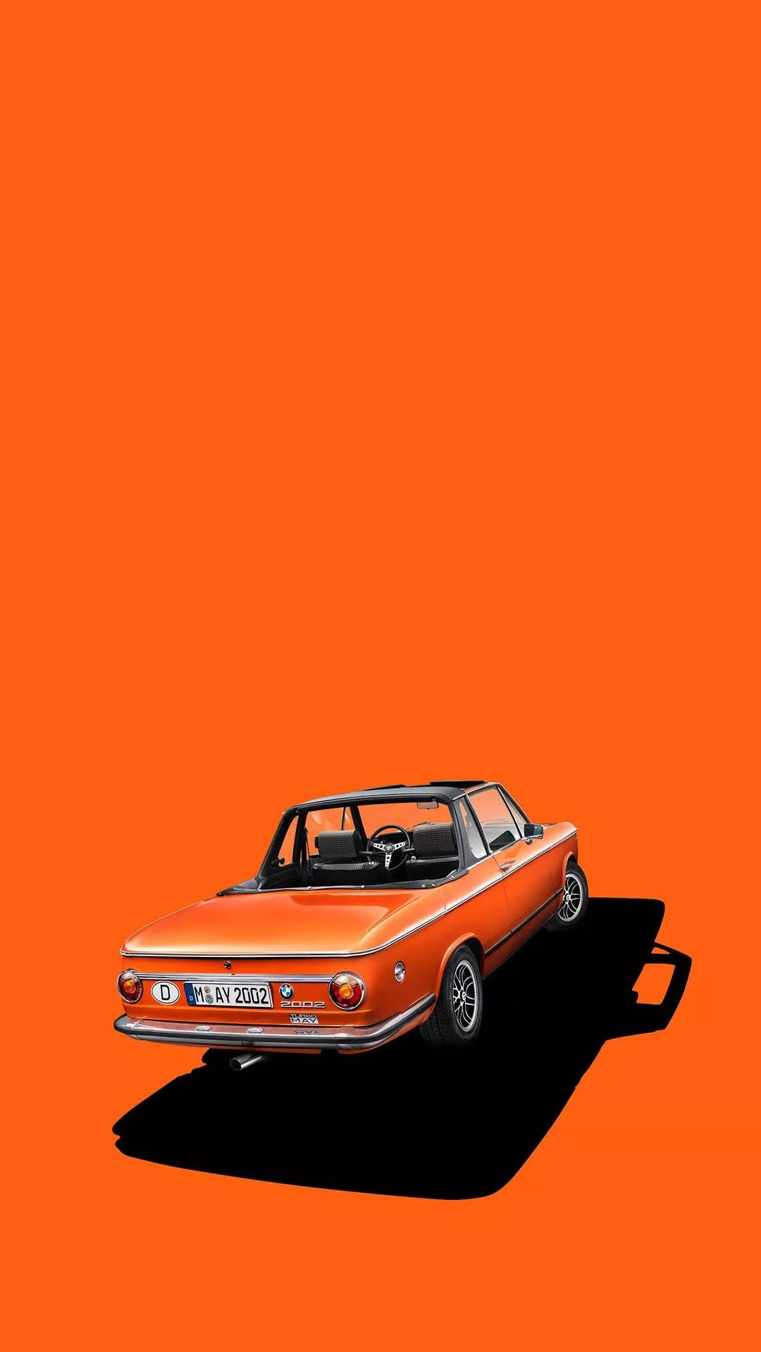 Download Retro Bmw Minimalist iPhone Wallpaper