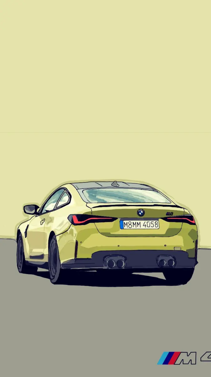 M4 Minimalist wallpaper