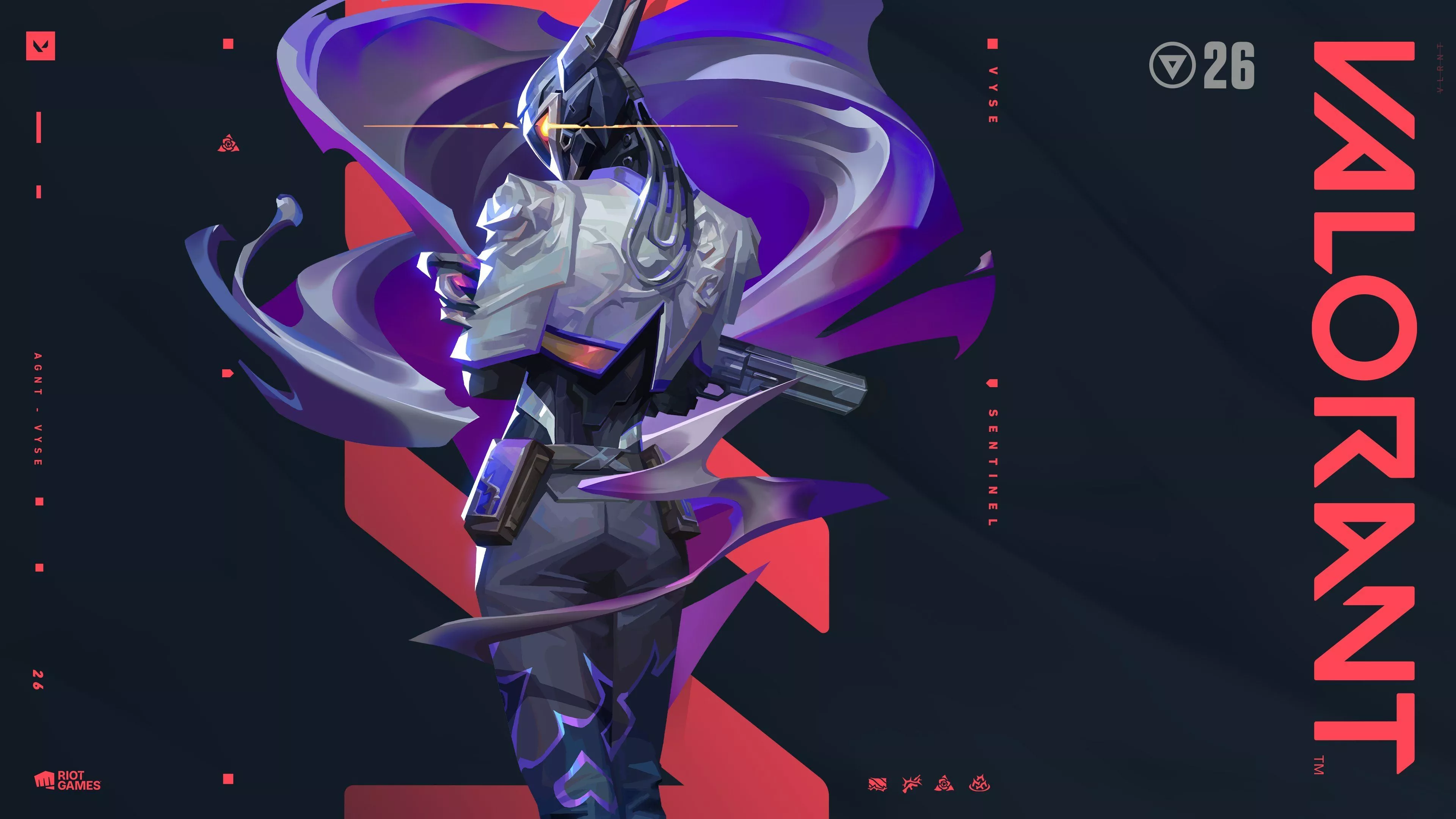 VYSE KeyArt Wallpaper. #VALORANT