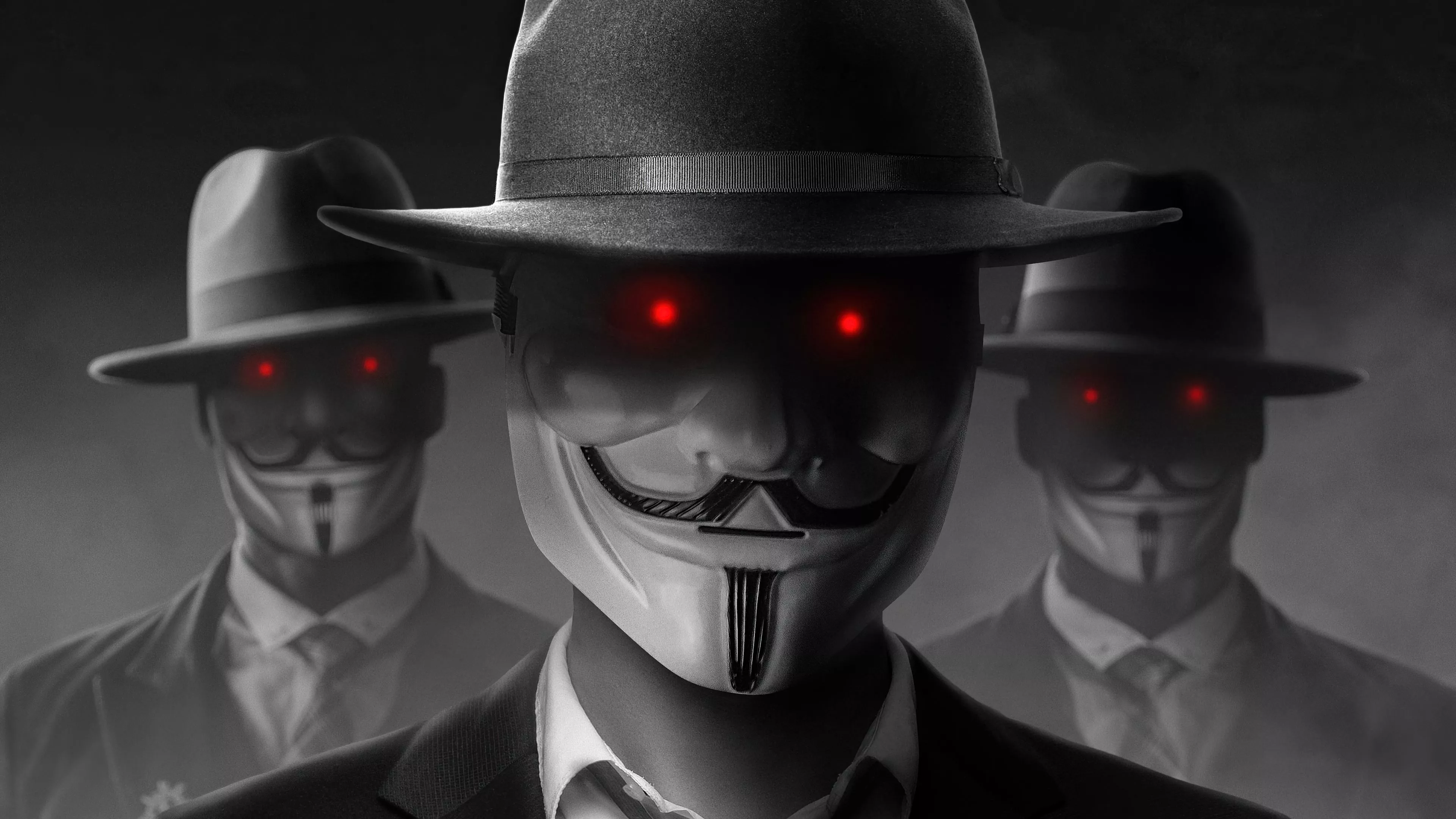 Hacker Anonymous Evil Wallpaper, HD Hi