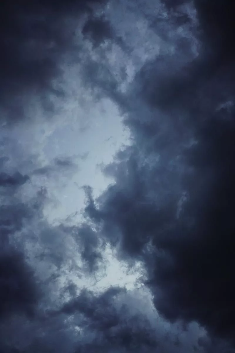 Clouds, storm, sky, cloudy, HD phone